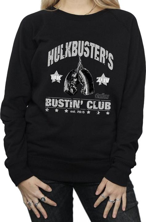 Image du produit - Sweat IRON MAN HULKBUSTER'S BUSTIN' CLUB - Femme (S)