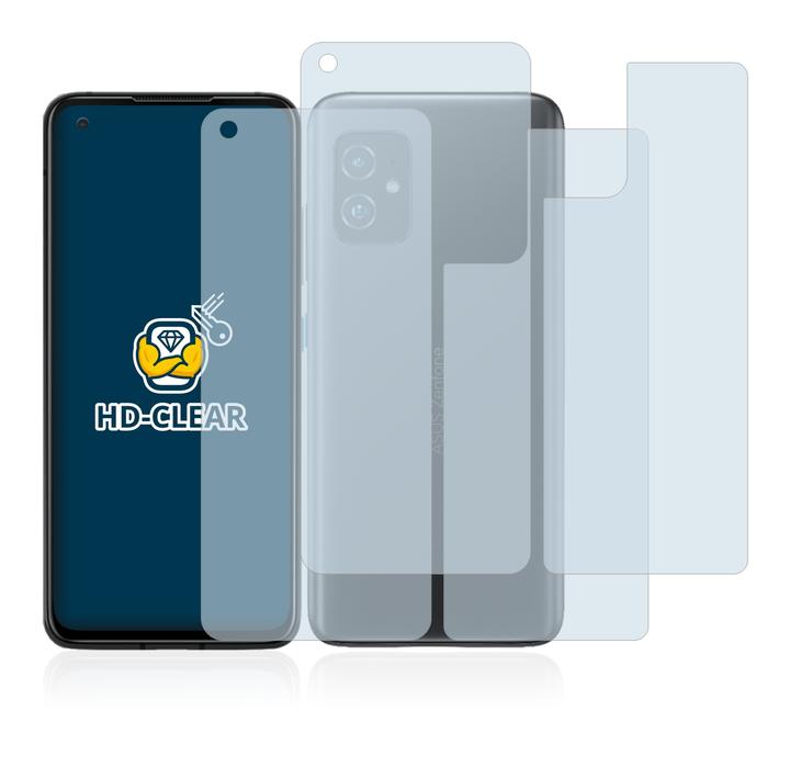 Produktbild BROTECT Schutzfolie Displayschutz Displayschutzfolie Folie Klar Transparent (2 Stück, Asus Zenfone 8)