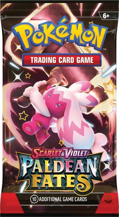 Actual product image Pokémon Paldean Fates (German, Booster Pack)