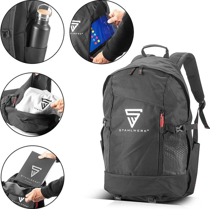 Produktbild Stahlwerk Leichter Wanderrucksack 35 Liter Trekkingrucksack Outdoor Rucksack (35 l)