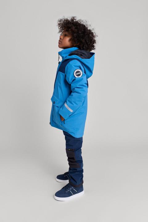 Actual product image Reima tec Kids Rain Trousers Sampu Navy (146)
