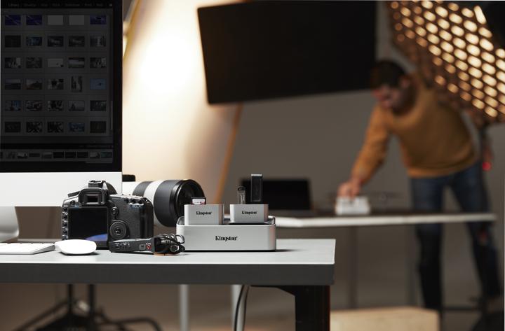 Image du produit Kingston Lecteur de cartes USB-C 3.2 Gen2 Dual-Slot SD UHS-II retail (USB 3.2 Gen 2)