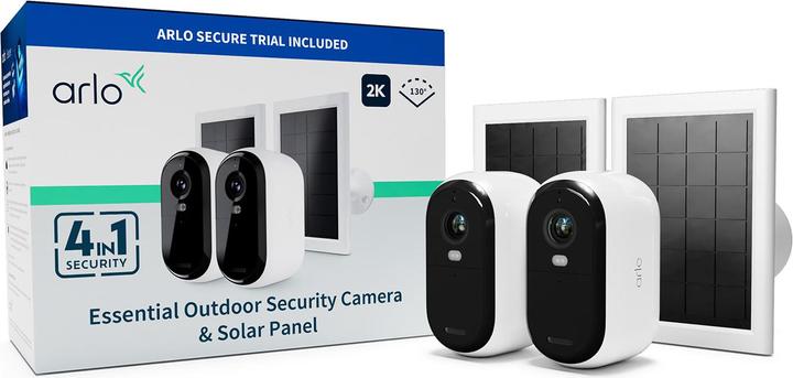 Actual product image Arlo Essential 2K Outdoor Camera (2560 x 1440 Pixels)