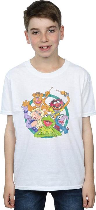 Immagine prodotto Disney The Muppets Group Circle Maglietta Ragazzi (128)