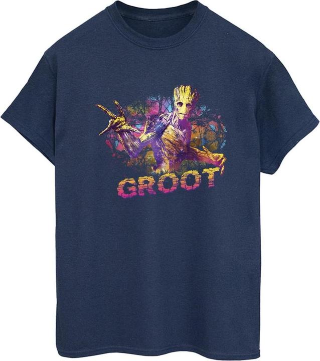Immagine prodotto Guardians Of The Galaxy Abstract Groot Maglietta Ampia Donna (S)