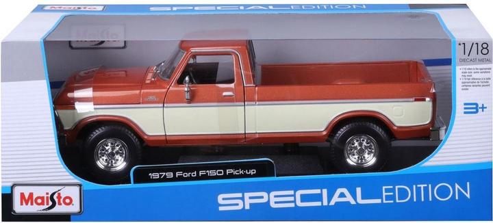Actual product image Maisto 1979 Ford F-150 Pick-up Truck 1/18 bronze