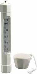 Astral Pool Schwimmende zylindrische weisse thermometer