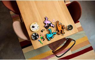 Actual product image LEGO Keith Haring - Dancing figures (LEGO Art)