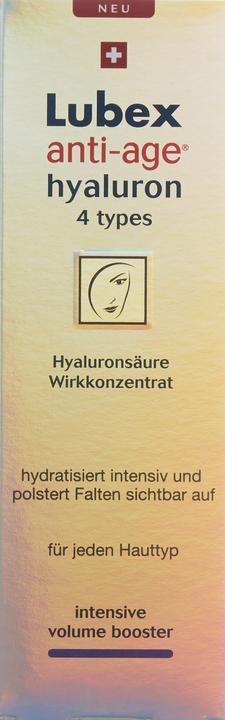 Produktbild Lubex anti-age Hyaluron 4 Typen (30 ml)