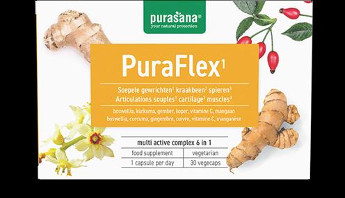 Produktbild Purasana PuraFLEX 6 in 1 Vitamin Komplex Vegetarisch (30 Stück, Kapseln, 13.50 g)