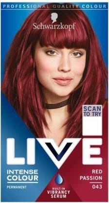Produktbild Schwarzkopf LIVE FAR.KOL 043 RED PASSION (043 Red Passion)