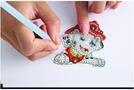 Image du produit Diamond Dotz DOTZIES® Original Diamond Painting Set Paw Patrol avec 6 motifs : 3 tableaux 15x15cm, 3