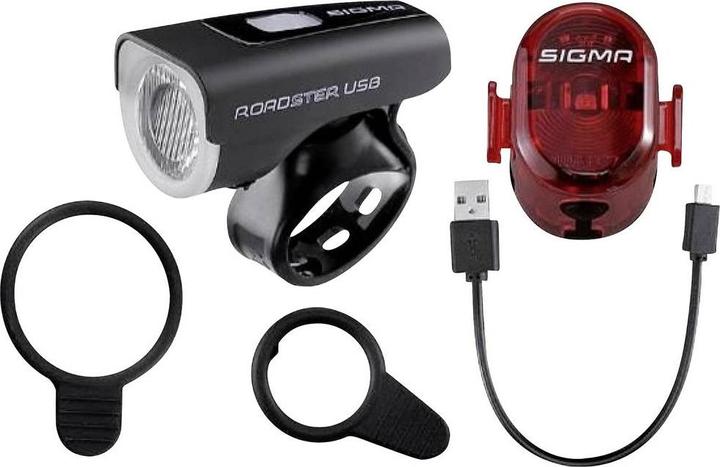 Image du produit Sigma Sport Kit d'éclairage Roadster USB/Nugget II