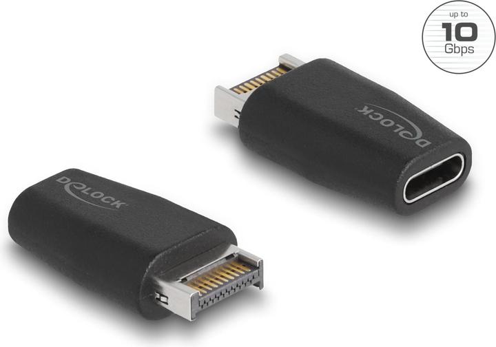 Immagine prodotto Delock Adattatore USB 3.2 Chiave A maschio a USB Tipo-C femmina nero (USB-C, USB-A, 1.51 cm)