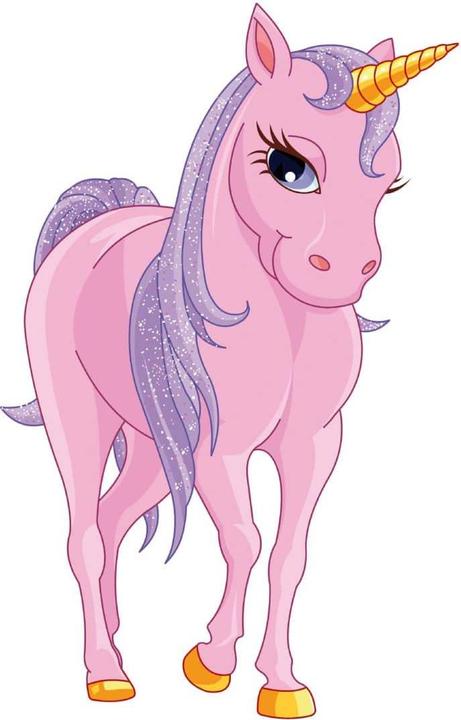Produktbild Trenddeko Einhorn Glamour (50 x 78 cm)