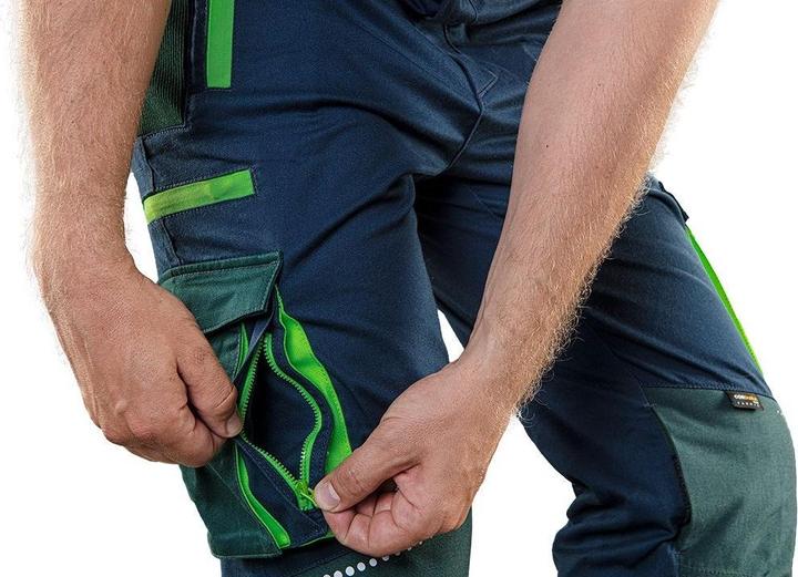 Immagine prodotto Topex Pantaloni con pettorina e bretelle di qualità superiore con elementi riflettenti, rinforzo in (S)