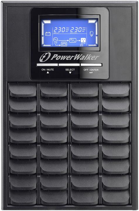 Produktbild Powerwalker VFI 1000 C LCD 1000VA 800W Online USV Tower Doppelwandler SNMP Slot (1000 VA, 800 W, Online-Doppelwandler USV)