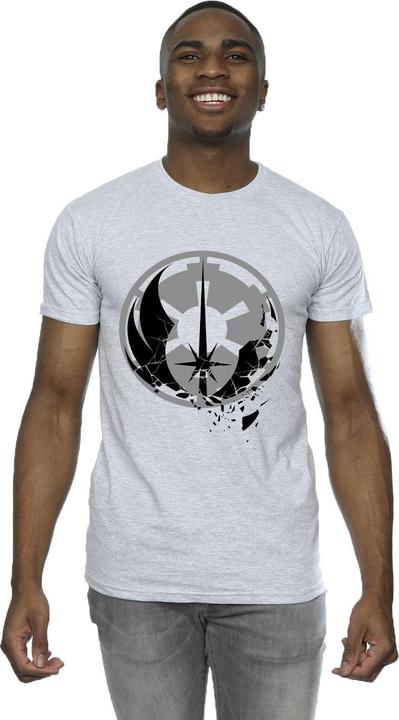 Image du produit Star Wars - T-shirt OBI-WAN KENOBI FRACTURED LOGOS - Homme (M)