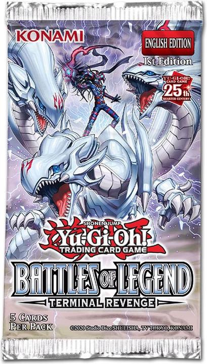 Produktbild Yu-Gi-Oh Battles of Legend: Terminal Revenge Booster Pack - 1. Auflage -! - EN (Englisch, Booster Pack)