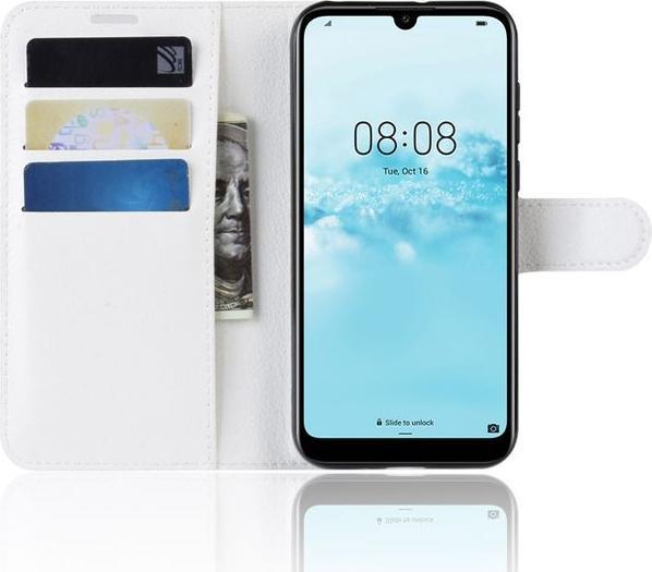 Actual product image MU Classic Litchi Leather Bookcover Series (Huawei Y5 (2019))