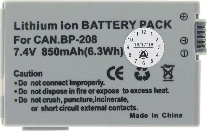 Produktbild AccuCell Akku Canon MVX450 Camcorder (Akku)