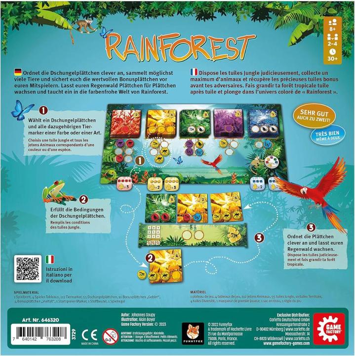 Actual product image Game Factory Rainforest (mult) (German)