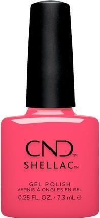 CND Schellack Magenta Sky Halbtransparent für Jelly-Effekt Nr. 469 Pink Red Original UV Varnish N (Rot, Gel-Effekt Nagellack)