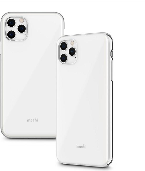 Produktbild Moshi iGlaze for iPhone 11 Pro Max - Pearl White (Apple iPhone 11 Pro Max)