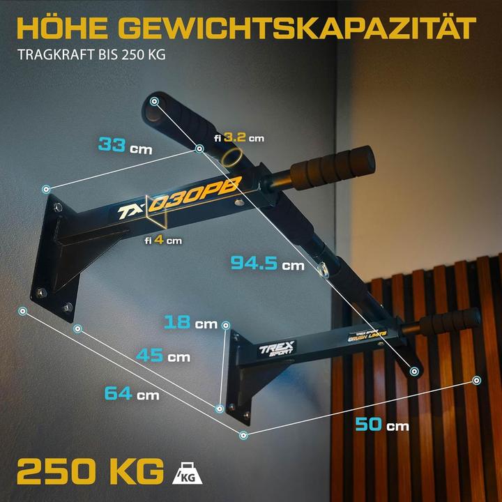 Produktbild Trex Sport Klimmzugstange TX-030PB