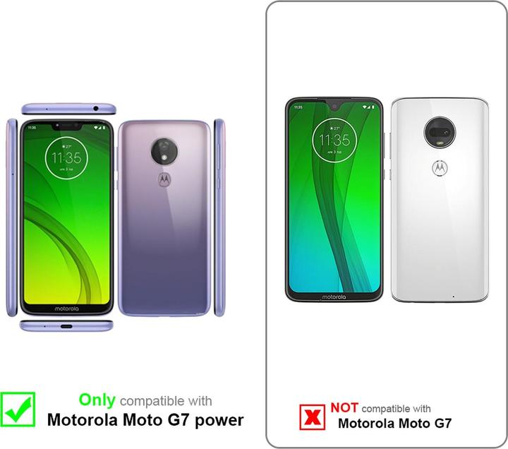 Image du produit Cadorabo Book Couverture magnétique invisible (Motorola Moto G7 Power)