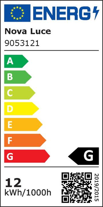Energy Label Nova Luce Mondrian LED wall lamp (913 lm)