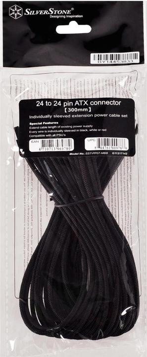 Produktbild Silverstone ATX 24-24Pin Verlängerung