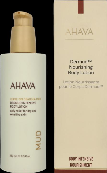 Actual product image Ahava DeadSea Mud - Dermud Intense Body Lotion (Body cream, 250 ml)