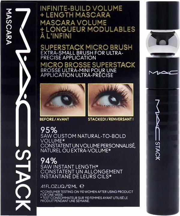 Image du produit MAC Cosmetics MACSTACK Mascara Micro Brush (Noir)