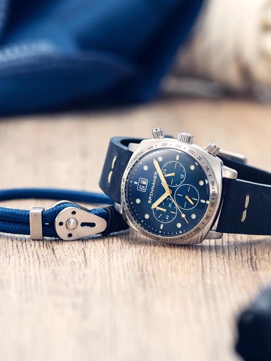 Produktbild Spinnaker SP-5068-03 Hull Chronograph 42mm 10ATM (Chronograph, 42 mm)