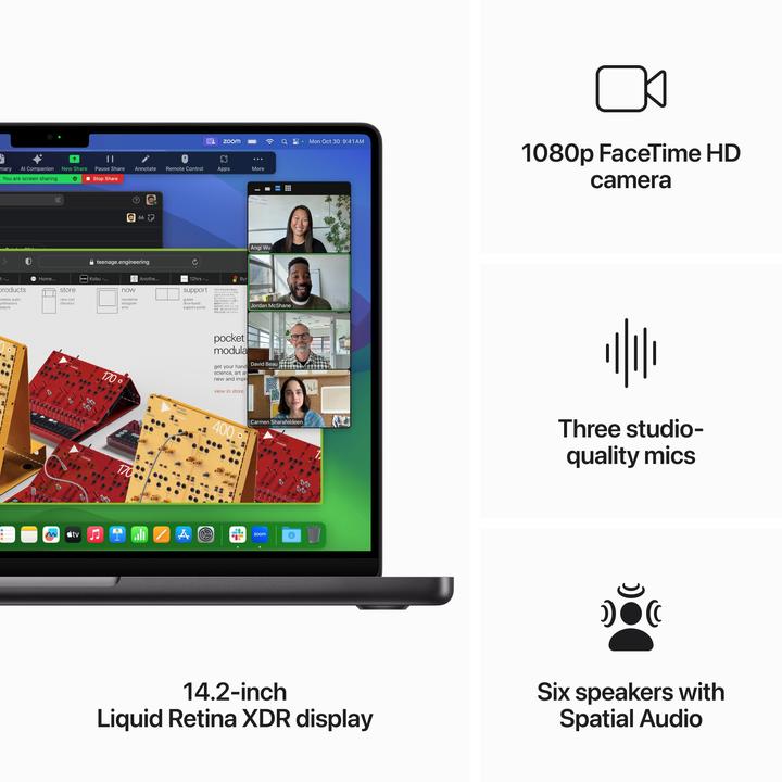 Actual product image Apple MacBook Pro - Late 2023 (14", M3 Max, 48 GB, 1000 GB, CH)
