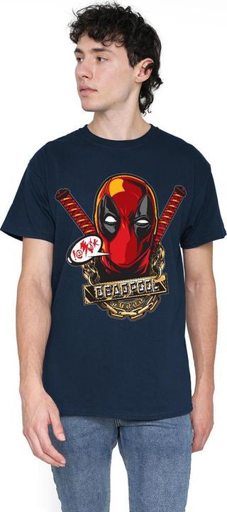 Actual product image Deadpool Mens Gangster T-Shirt (5XL)