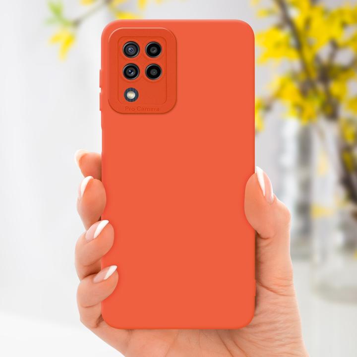 Actual product image Cadorabo Case for Samsung Galaxy M22 / M32 4G in TPU Fluid LM162 Style (Samsung Galaxy M22, Samsung Galaxy A32)