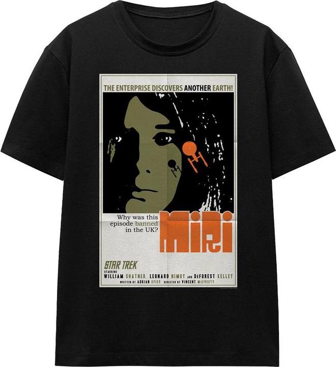 Actual product image Unisex Adult The Original Series Episode 8 T-Shirt (XXL)