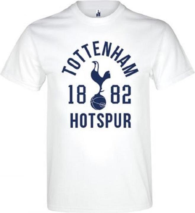 Produktbild Tottenham Hotspur FC Spurs Erwachsene 1882 Design TShirt Weiss (S)
