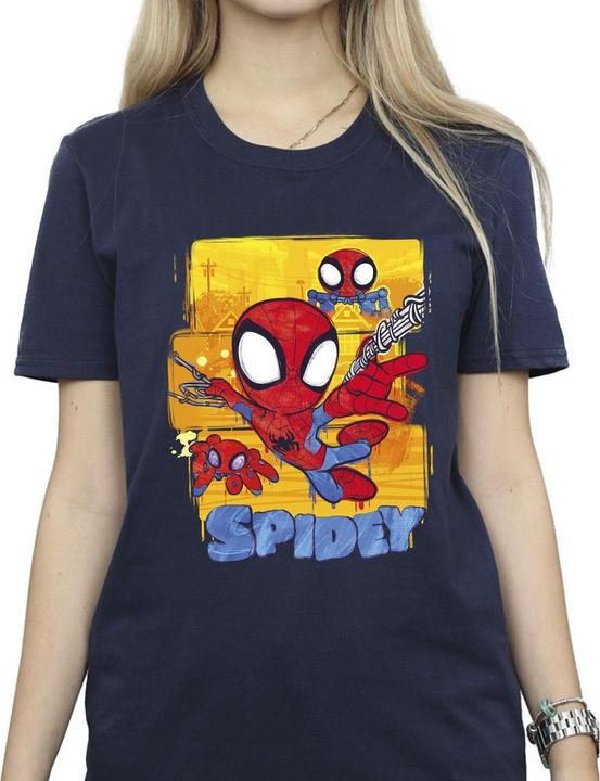 Image du produit - T-shirt SPIDEY AND HIS AMAZING FRIENDS FLYING - Femme (S)