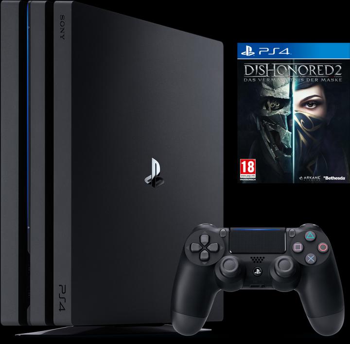 Produktbild Sony PS4 Pro + Dishonored 2