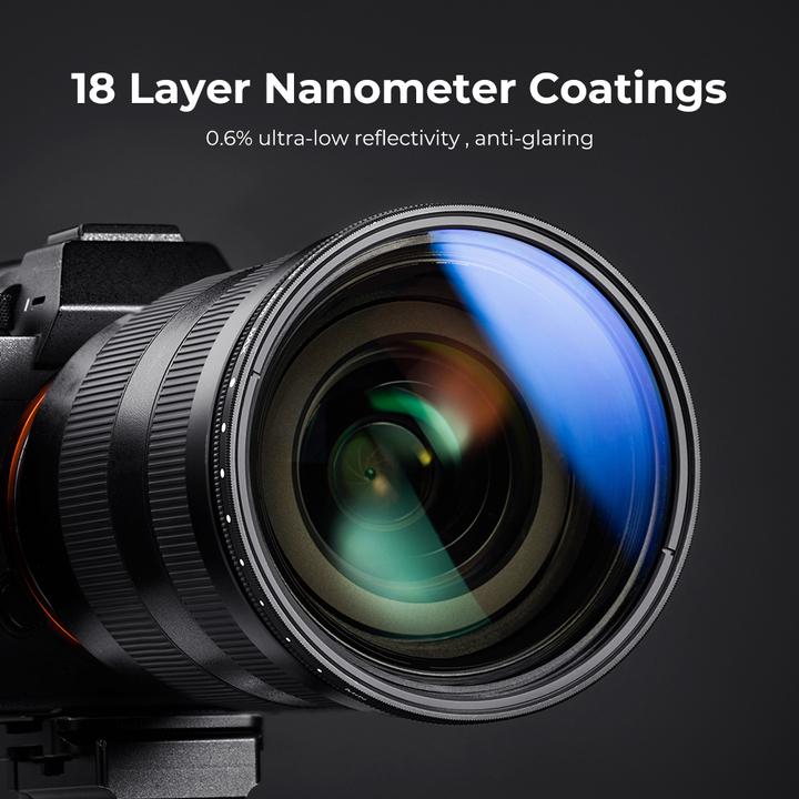 Produktbild K&F Concept Filter Slim 43 MM KV34 (43 mm, ND- / Graufilter)