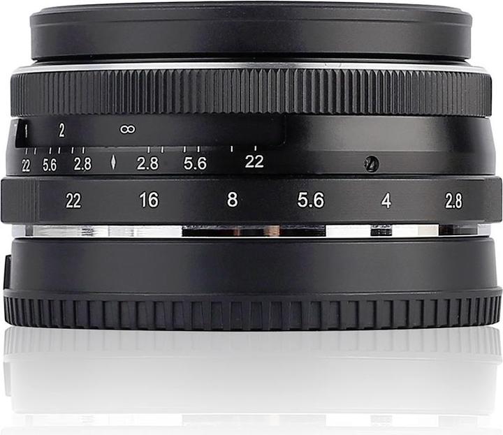 Actual product image Meike 28mm f/2.8 Canon EF M (Canon EF-M, APS-C / DX)