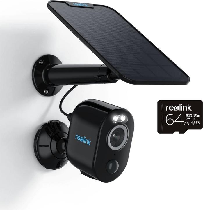 Image du produit Reolink Argus Series B330+Solar Panel+64GB SD Card-5MP (2560 x 1440 Pixels)