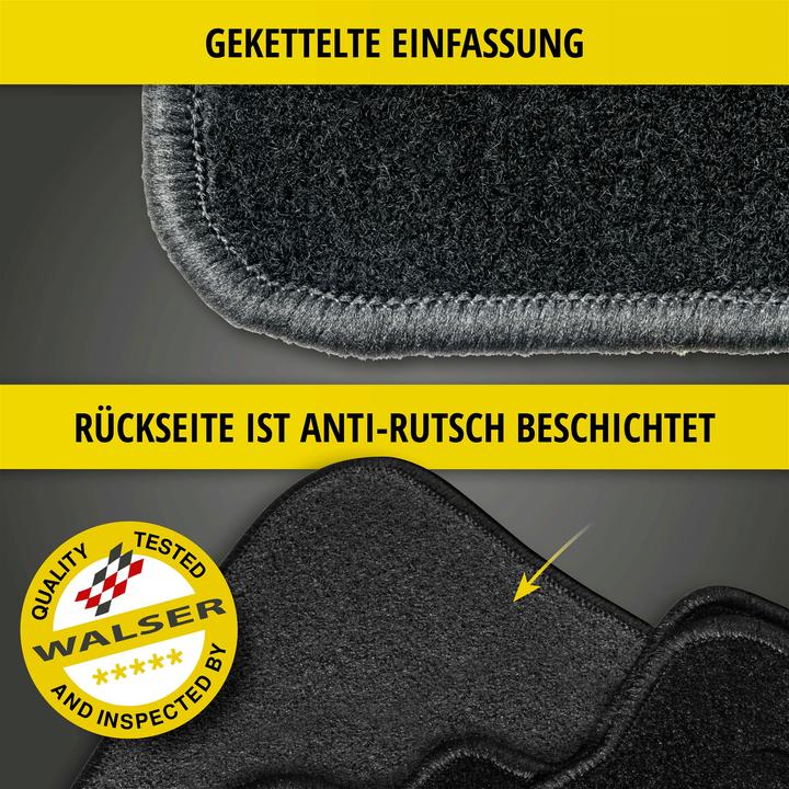 Produktbild Walser Fumatten für Fiat Fiorino 01/2007-Heute (2 Vordermatten + 2 Rückmatten)