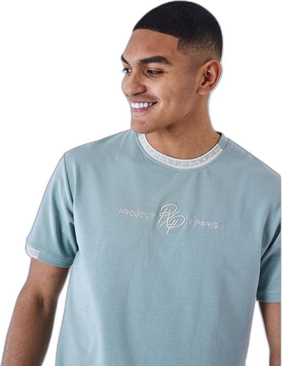 Image du produit Project X Paris T-shirt uni avec bande logo (M)