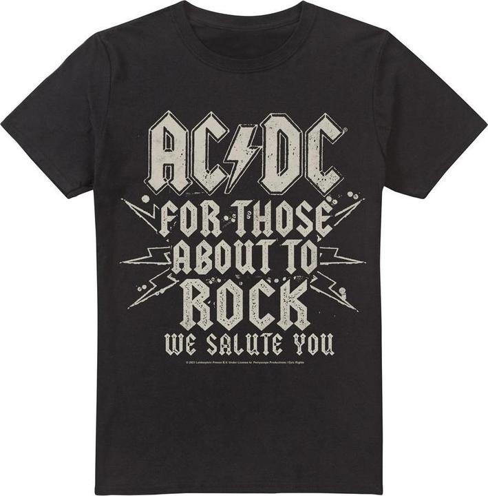 AC/DC Salute TShirt (L)