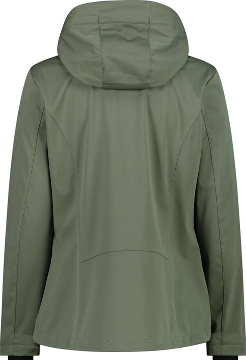 Actual product image CMP Campagnolo Women's Light Softshell Jacket Zip Hood (46)
