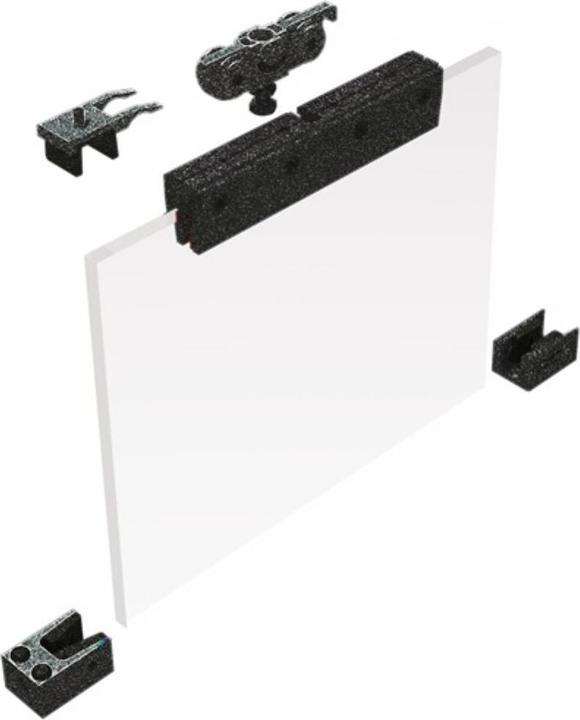 Produktbild Helm Schiebetürbeschläge 73 - Glas